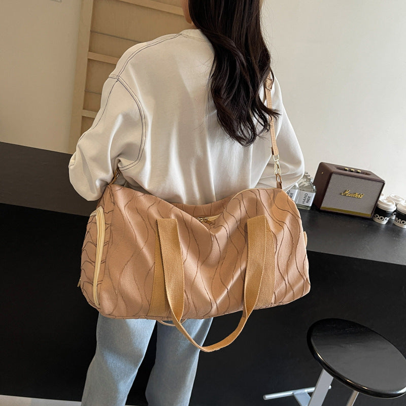 Elegante bestickte Sport-Duffel-Tasche Brehn