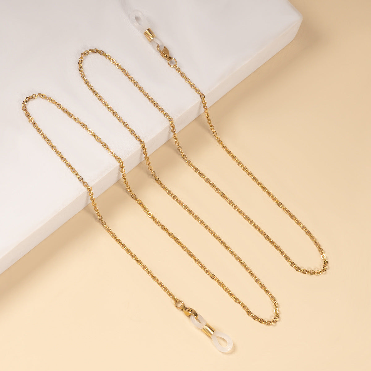 Elegante Metallbrillen-Kette Brehn