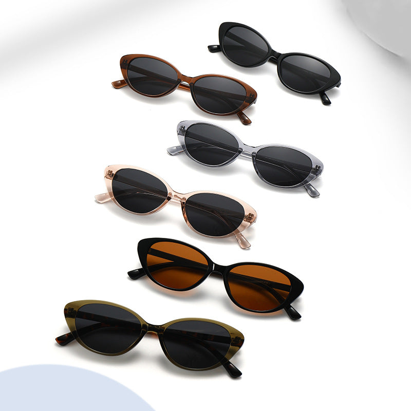 Damen modische Sonnenbrille im minimalistischem Design Brehn