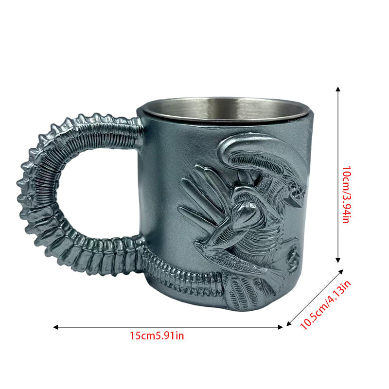 Alien-Themen Becher Brehn