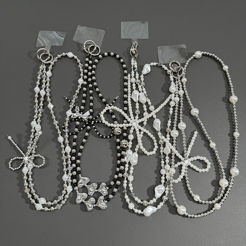 Elegante Perlenverzierte Lanyard Brehn