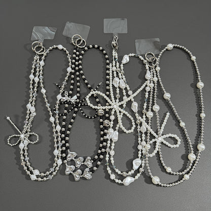 Elegante Perlenverzierte Lanyard Brehn