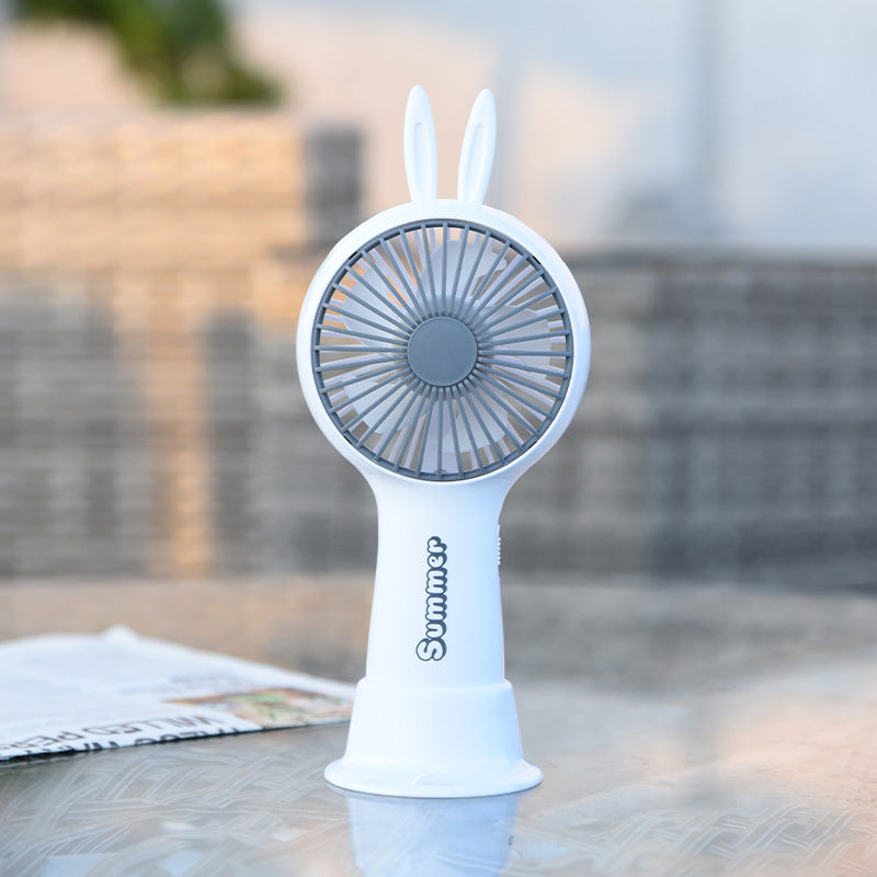 Damen Tragbarer Mini-Ventilator mit lustigem Tierdesign Brehn