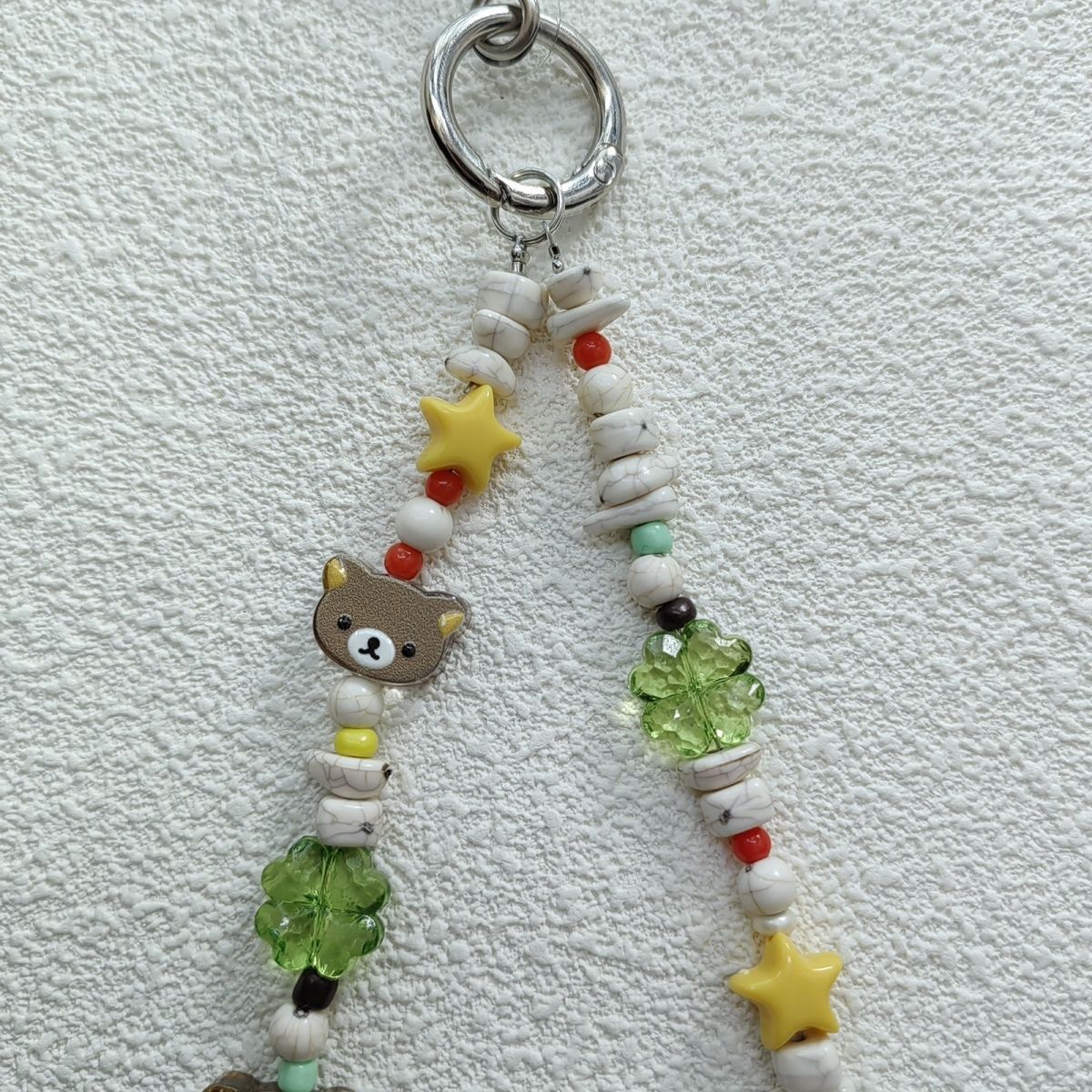 Spaß-Themen-Perlen-Schlüsselanhänger Halter Brehn