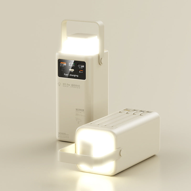 Multifunktionale Powerbank mit LED-Beleuchtung Brehn