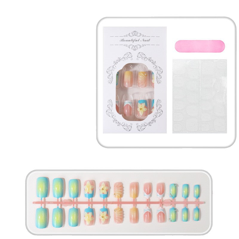 Künstlerische Press-On-Nagelspitzen Brehn