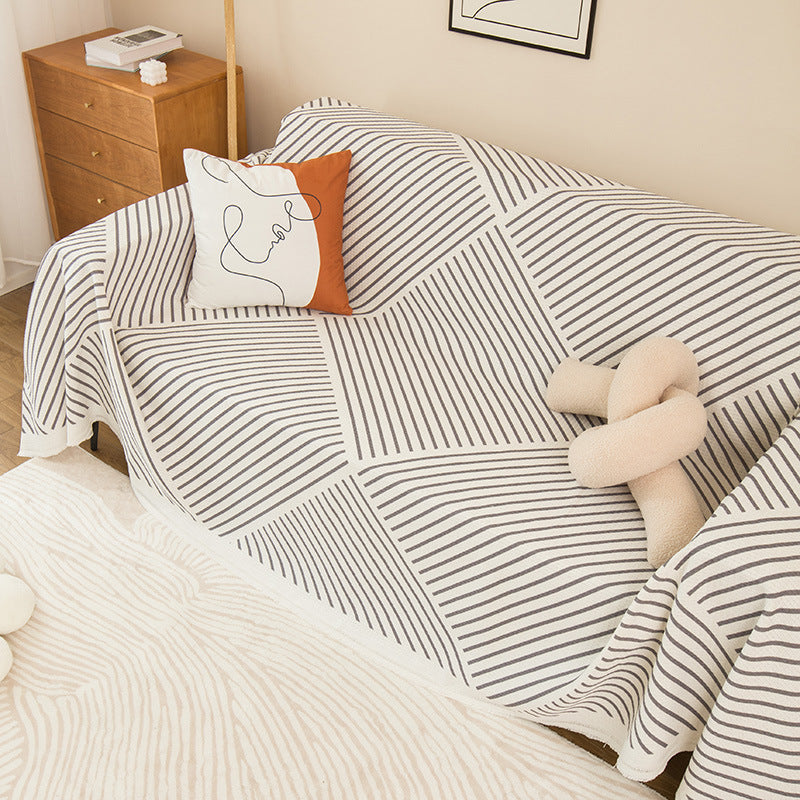 Premium Texturiertes Sofa Überwurf Cover
