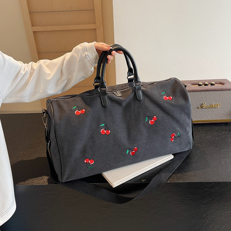 Modischer bestickter Wochenend-Reise-Duffle-Bag Brehn