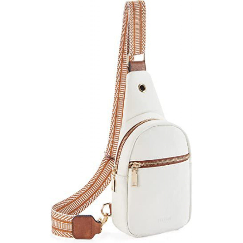 Modische Slingtasche Aus Hochwertigem Material mit Verstellbarem Schultergurt Brehn