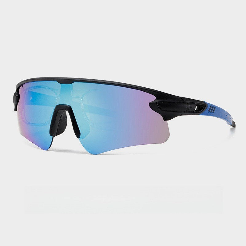 Unisex Sportliche Hochleistungs-Sonnenbrille mit aerodynamischem Design und verstellbarem Nasenpad Brehn