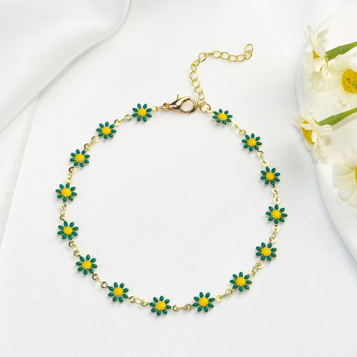 Buntes Floral Kettenarmband Brehn