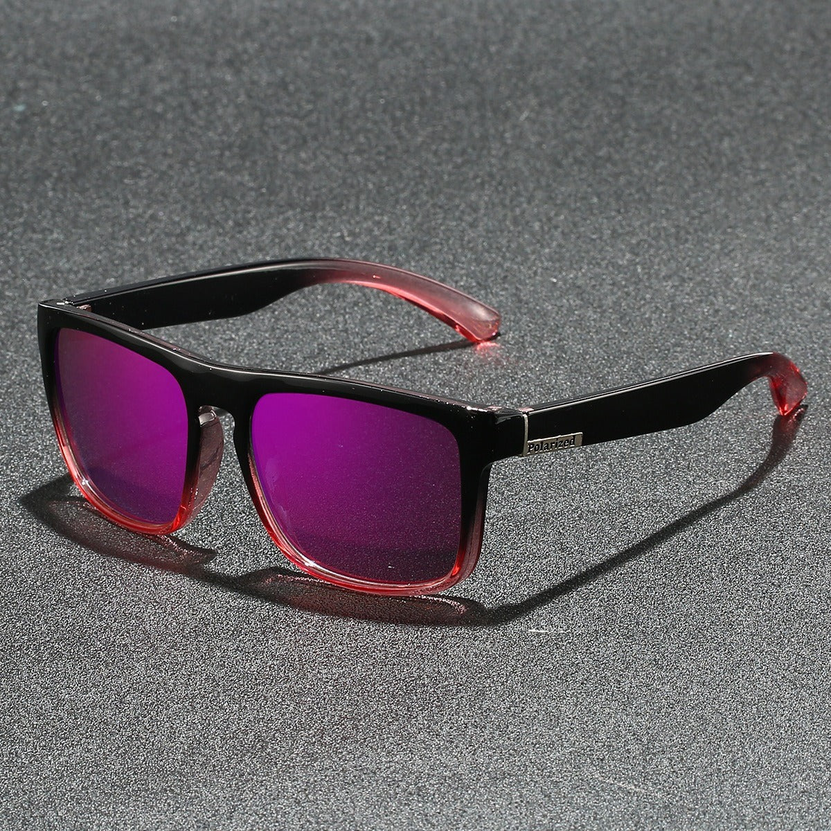 Unisex nan polarisierte Sportsonnenbrille mit robustem Kunststoffrahmen und ergonomischen Bügeln Brehn