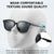 Damen Sonnenbrille im trendigen quadratischen Design mit polarisierten Gläsern Brehn
