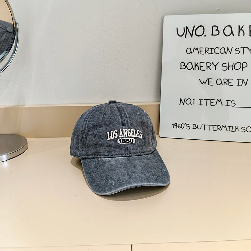 Damen Vintage-inspirierte Stoff Baseballmütze Brehn