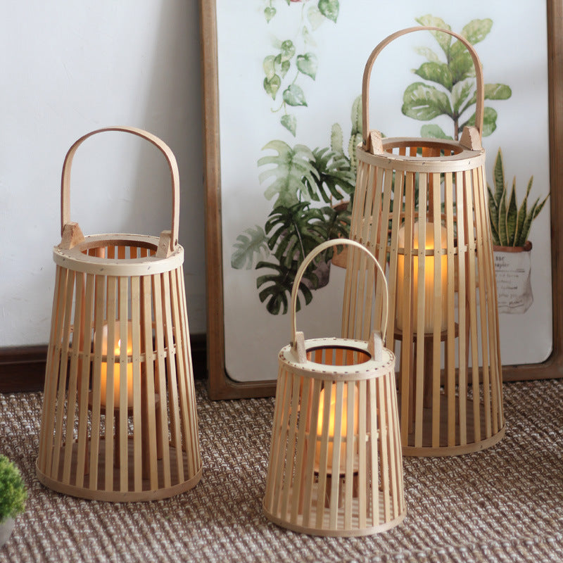 Dekorativer Holz-Laterne Brehn
