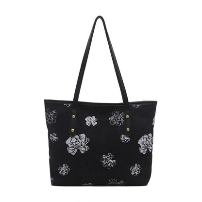 Blumenmuster Tote Bag Brehn