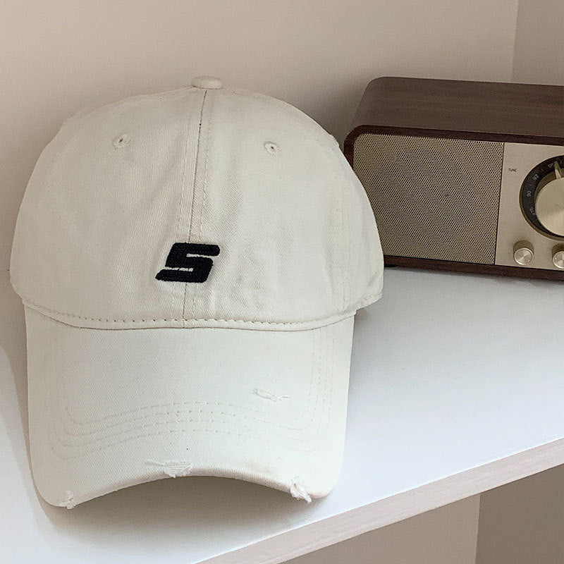 Herren Distressed Baumwolle Verstellbare Baseballmütze Brehn