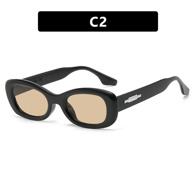 Damen modische Sonnenbrille im angesagten Retro-Stil mit UV-Schutz Brehn