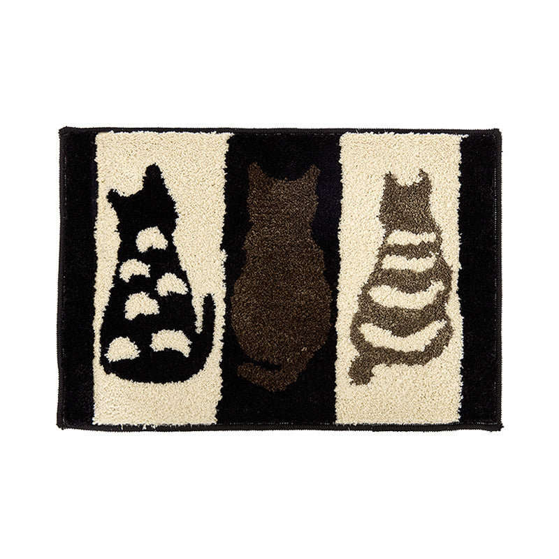 Hundethemen-Plüsch-Teppich