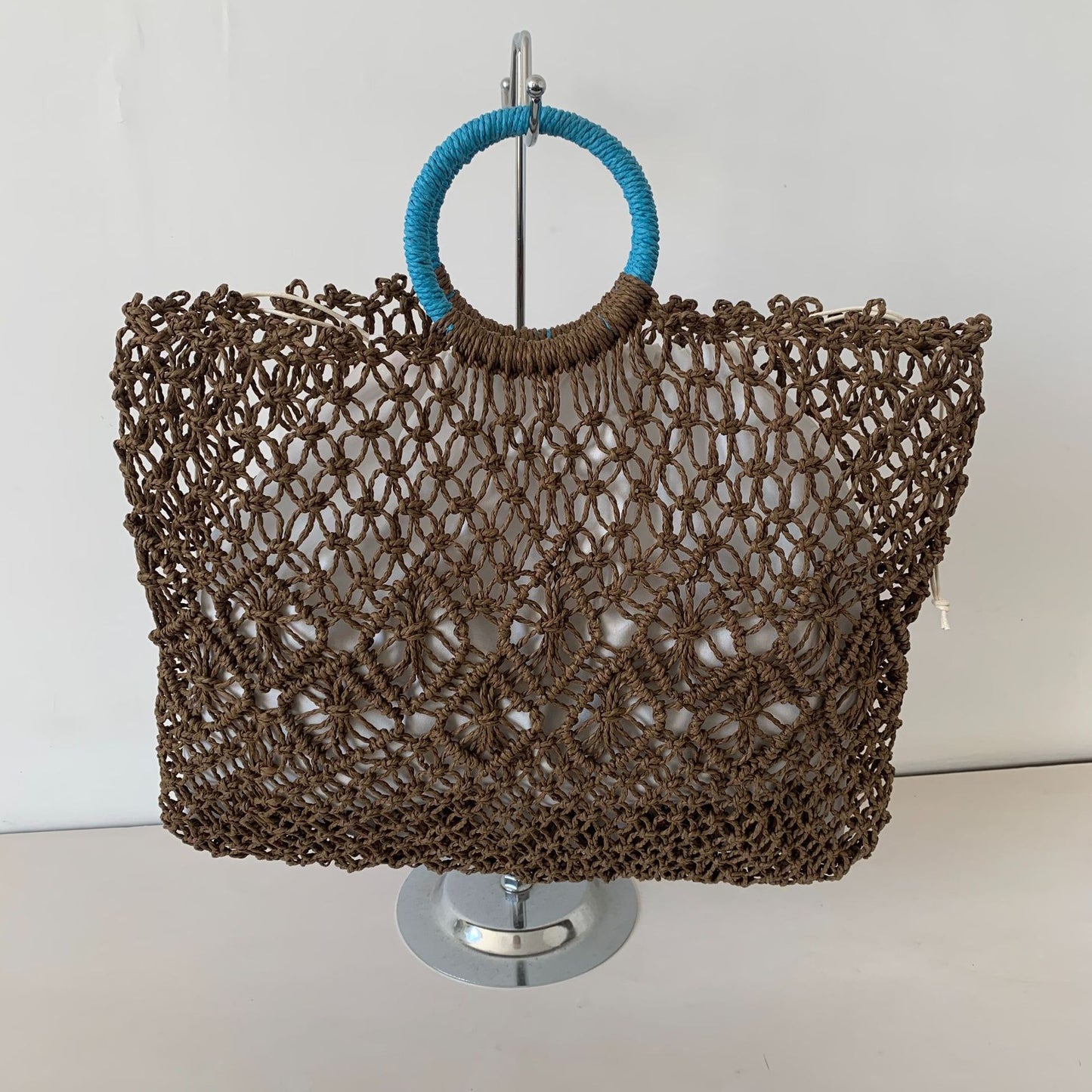 Handgefertigte Makramee Strandtasche Brehn