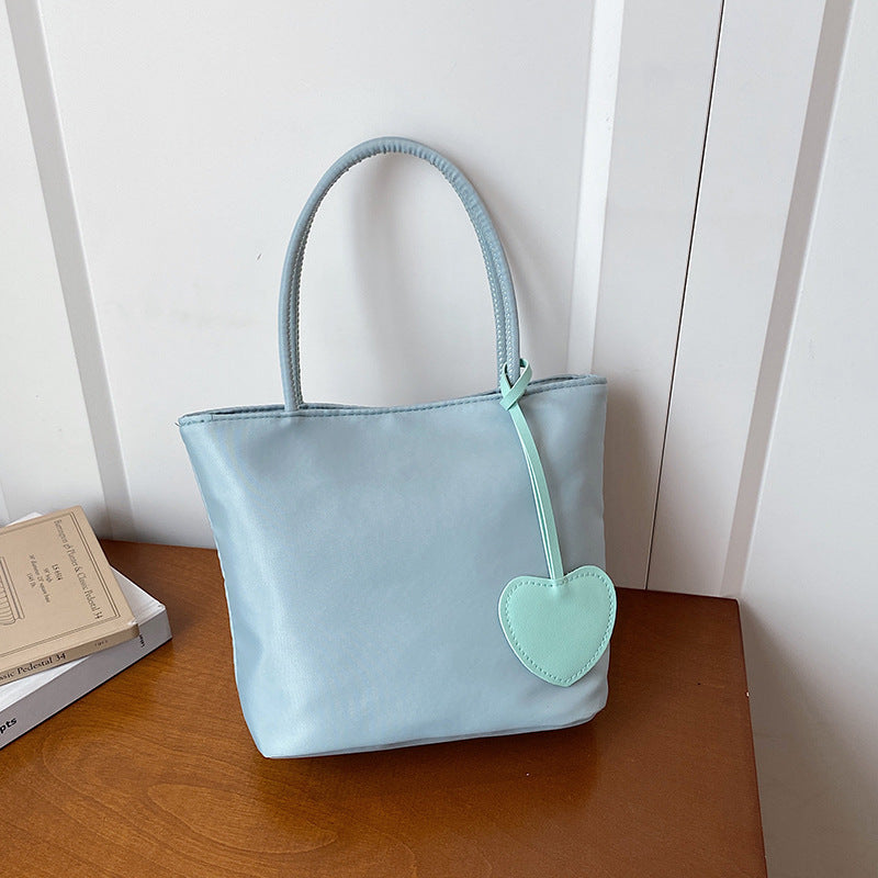 WoStylish Herz-geschmückte Alltags-Tote-Tasche Brehn