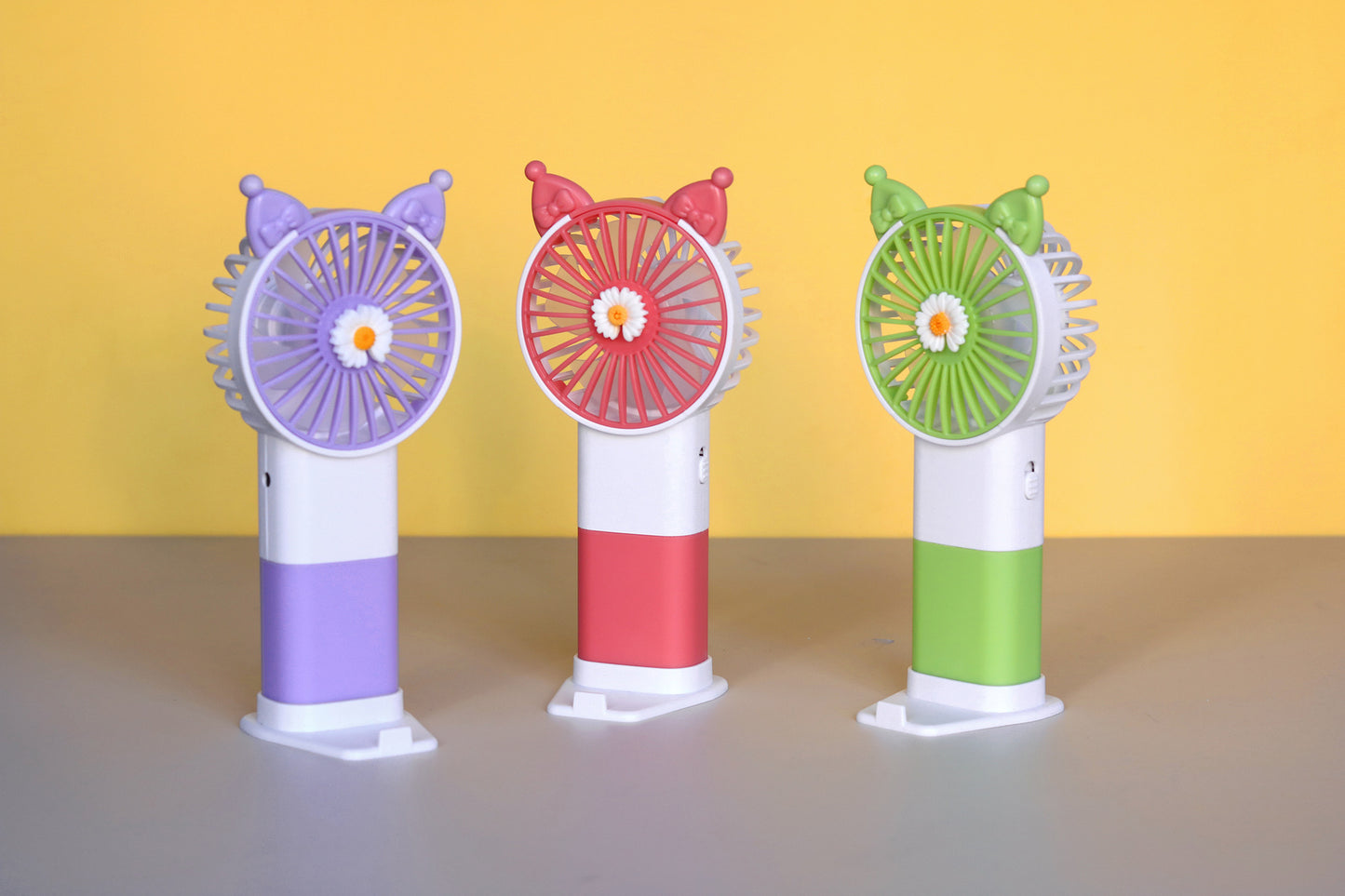 Unisex Handventilator mit buntem Design und flexibler Neigung Brehn