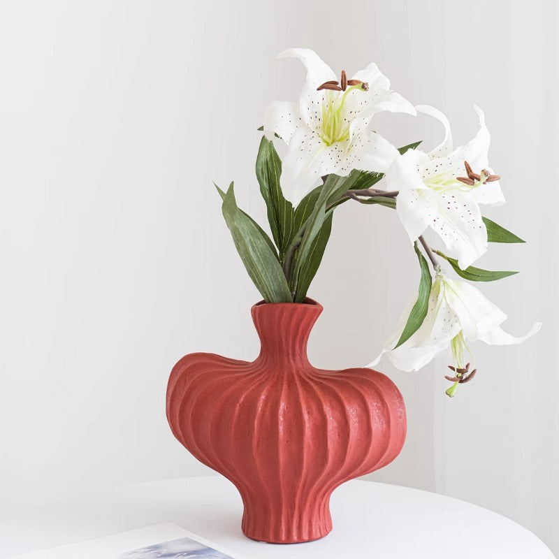 Stilvolle Keramikkunst Vase Brehn