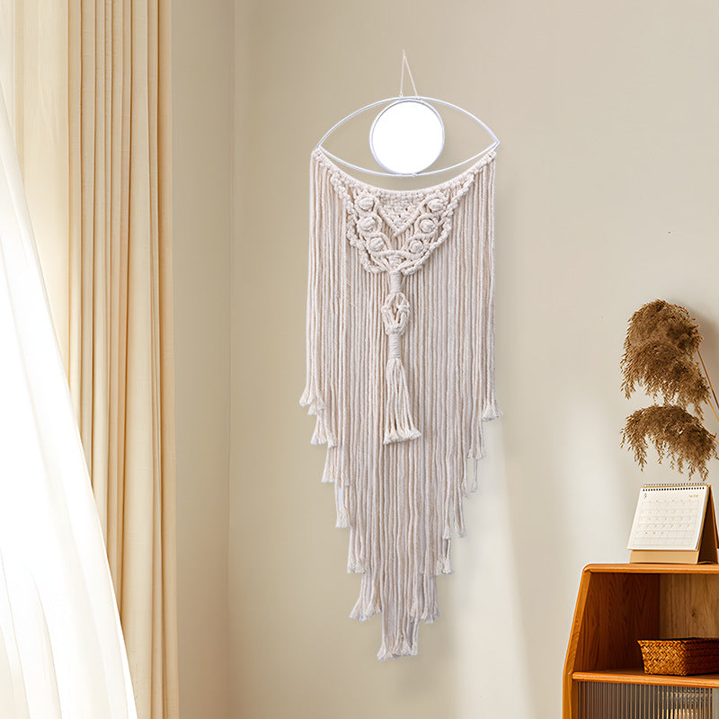 Dekorativer Makramee Wandbehang mit Boho-Design Brehn