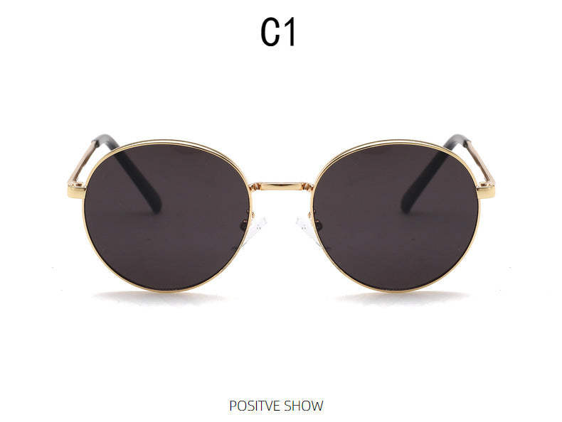 Damen modische Sonnenbrille mit verspiegeltem Farbverlauf Brehn