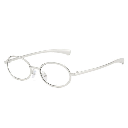 Stilvolle Retro-Oval-Sonnenbrille Brehn