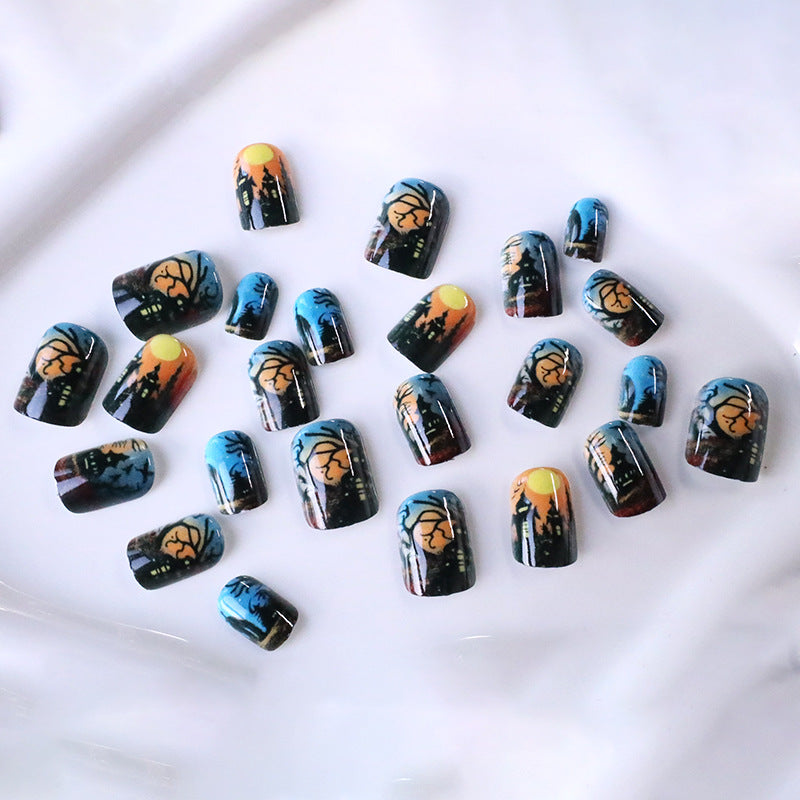 Spooky Halloween Nagelkunst Set Brehn