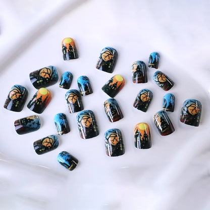 Spooky Halloween Nagelkunst Set Brehn