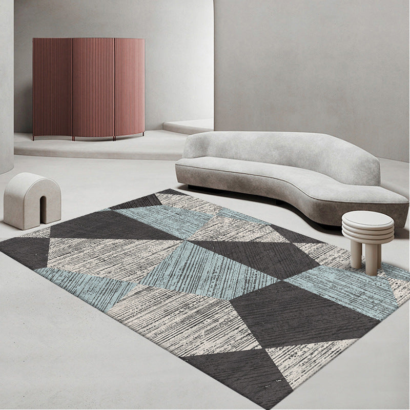 Zeitgenössischer geometrischer Teppich Brehn