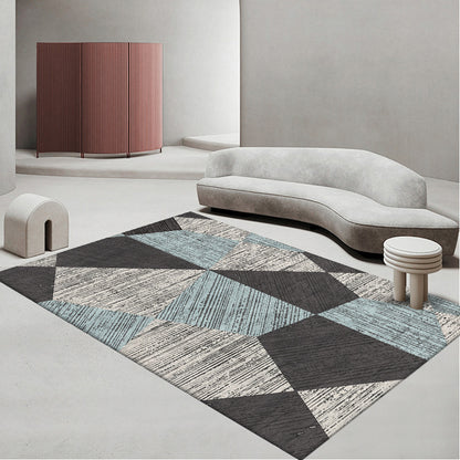 Zeitgenössischer geometrischer Teppich Brehn
