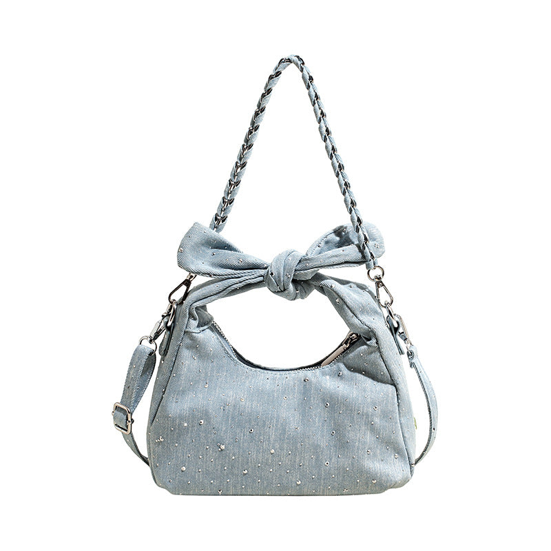 Stylische Handtasche mit Schleifenverzierung Brehn