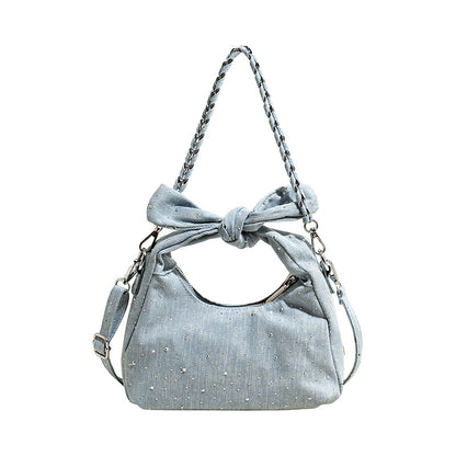 Stylische Handtasche mit Schleifenverzierung Brehn