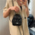 Quilted Mini-Rucksack mit Strass-Akzenten Brehn