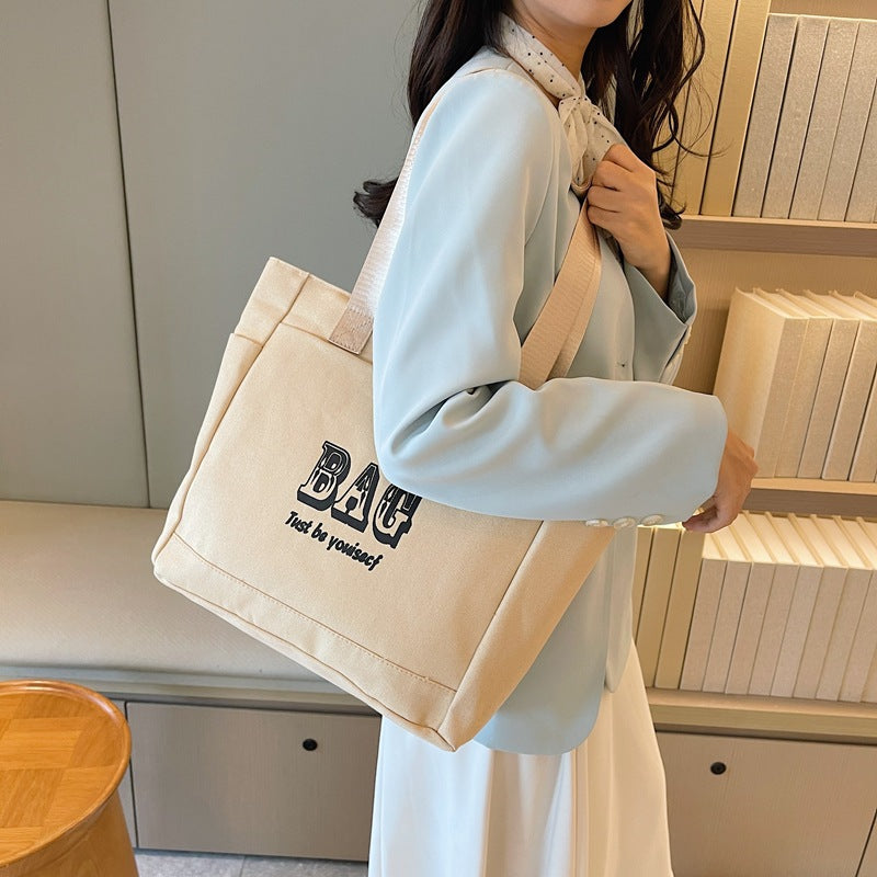Lässige Canvas-Tote-Bag Brehn