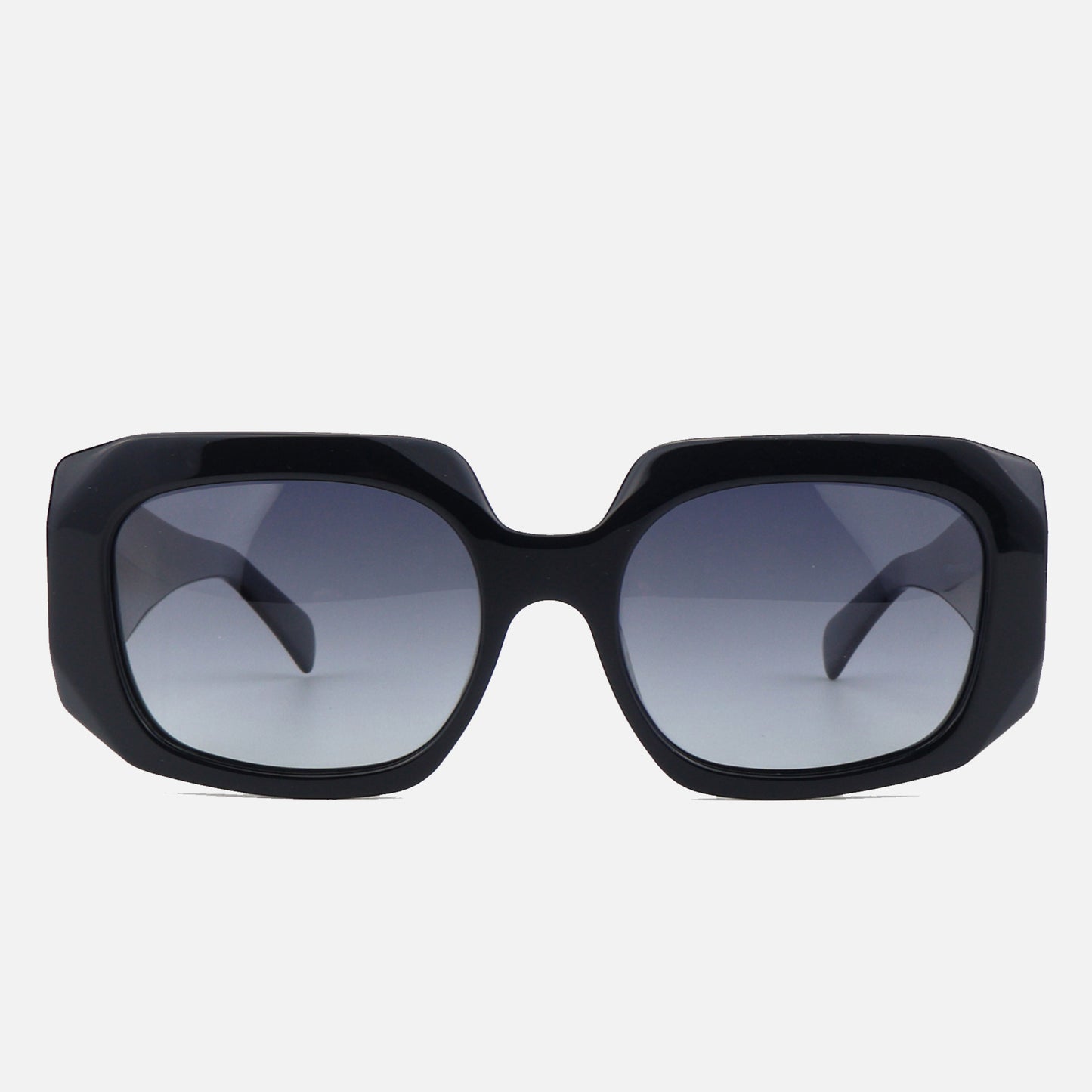 Damen oversized Sonnenbrille mit innovativem Rahmen und moderner Geometrie Brehn