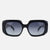 Damen oversized Sonnenbrille mit innovativem Rahmen und moderner Geometrie Brehn
