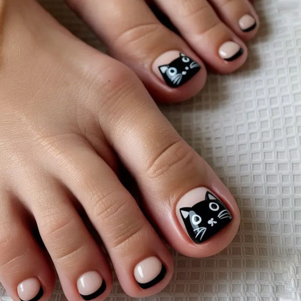 Verspielt Katzenthemen-Nagelkunst-Kit Brehn