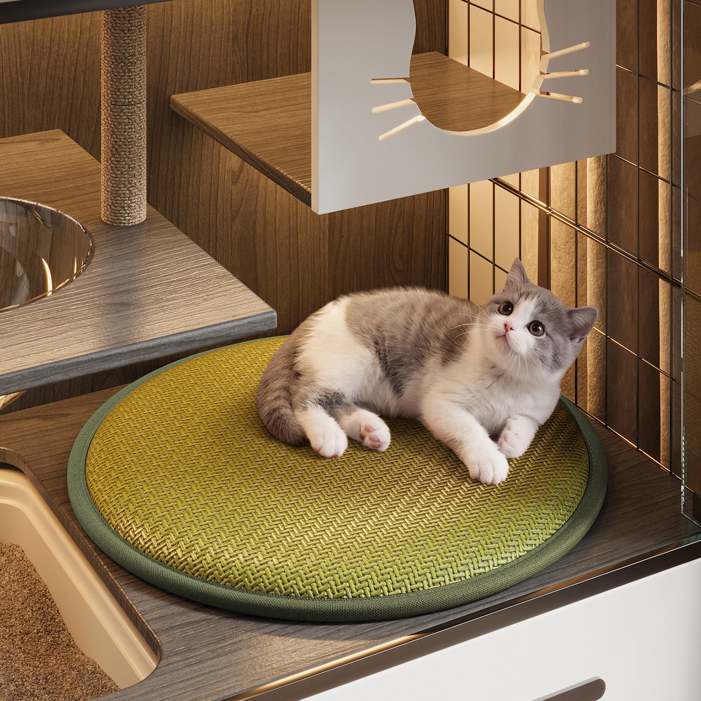 Gemütliche Katzenkomfortmatte Brehn 1786979464
