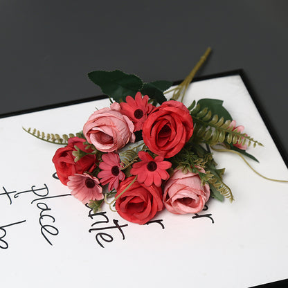 Dekorative Blumenarrangement für Tischdisplay