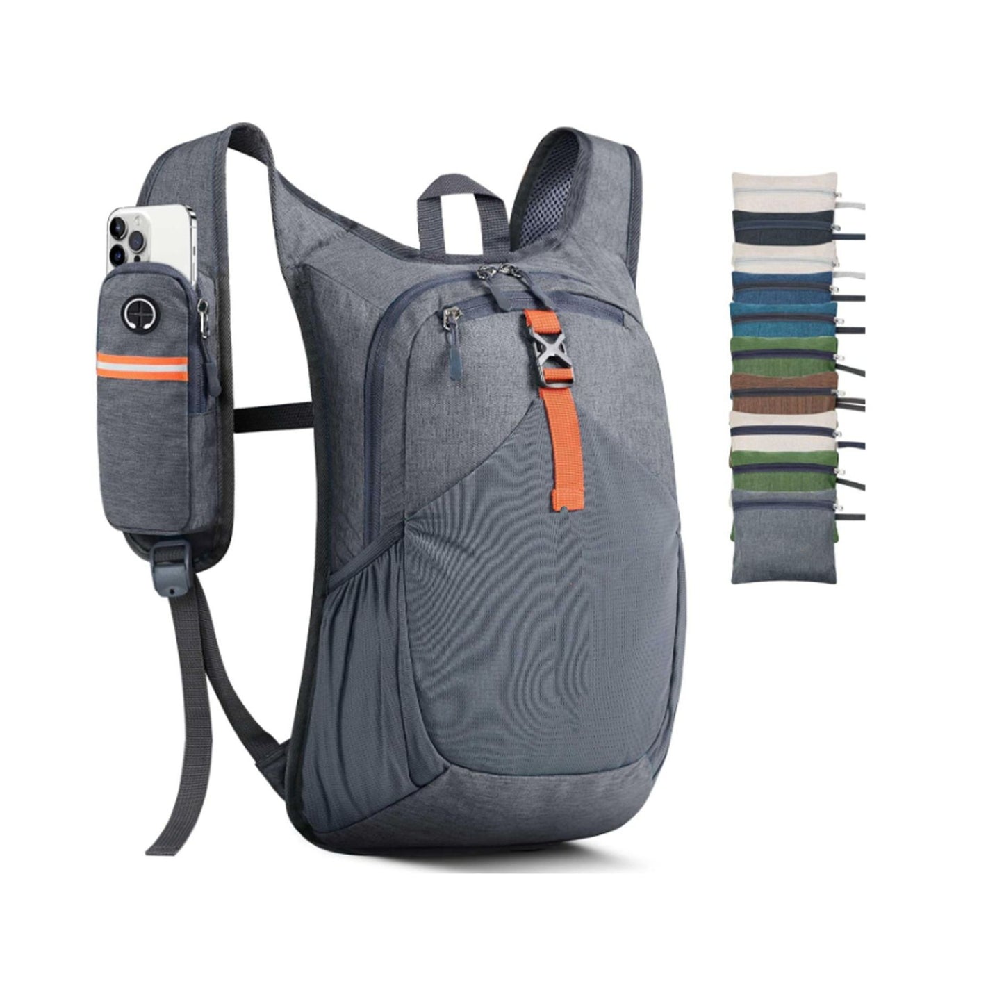 Vielseitiger Sport-Rucksack mit Getränkehalter und Sicherheitsfach Brehn