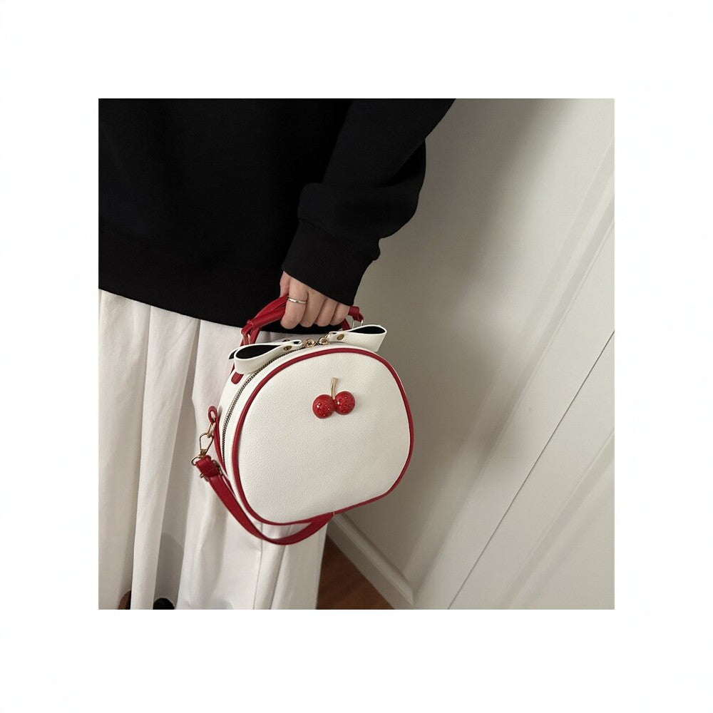 Verspielt Kirschen-Themen Handtasche