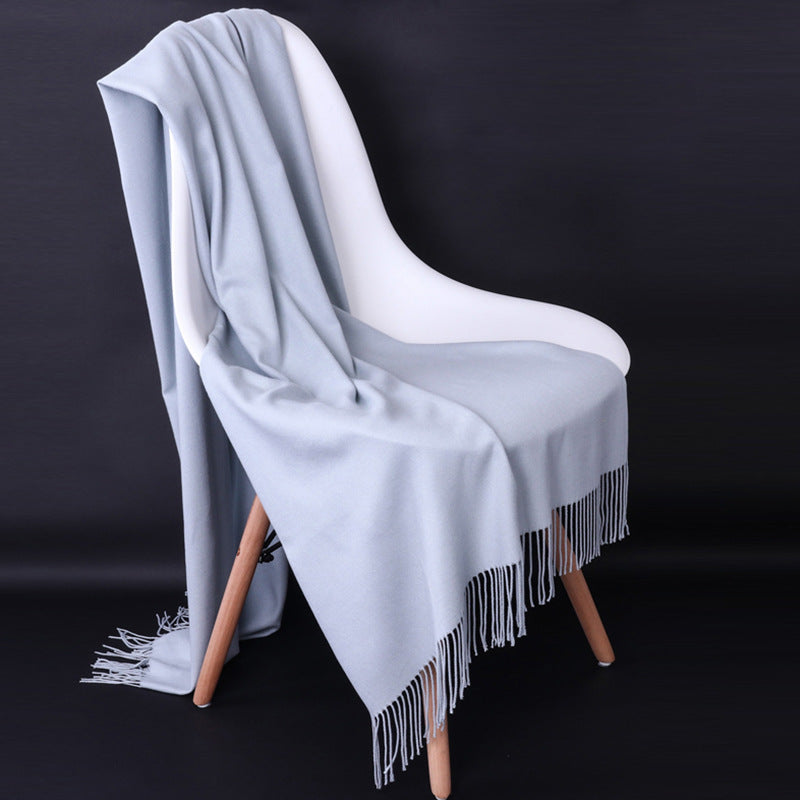 Luxuriöse Cashmere-Mischung Wurfdecke