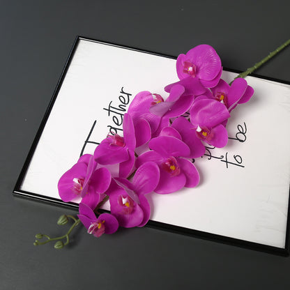 Faux-Orchideenblütenstiel für die Heimdekoration