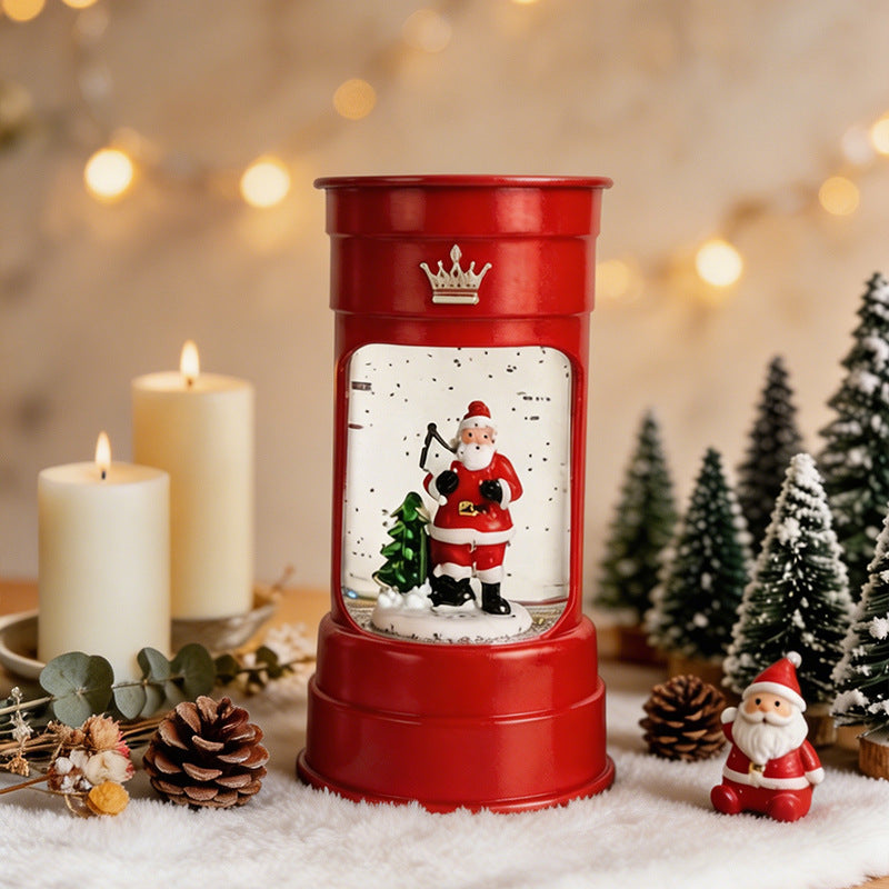 Glitzernde Weihnachtslaterne Brehn