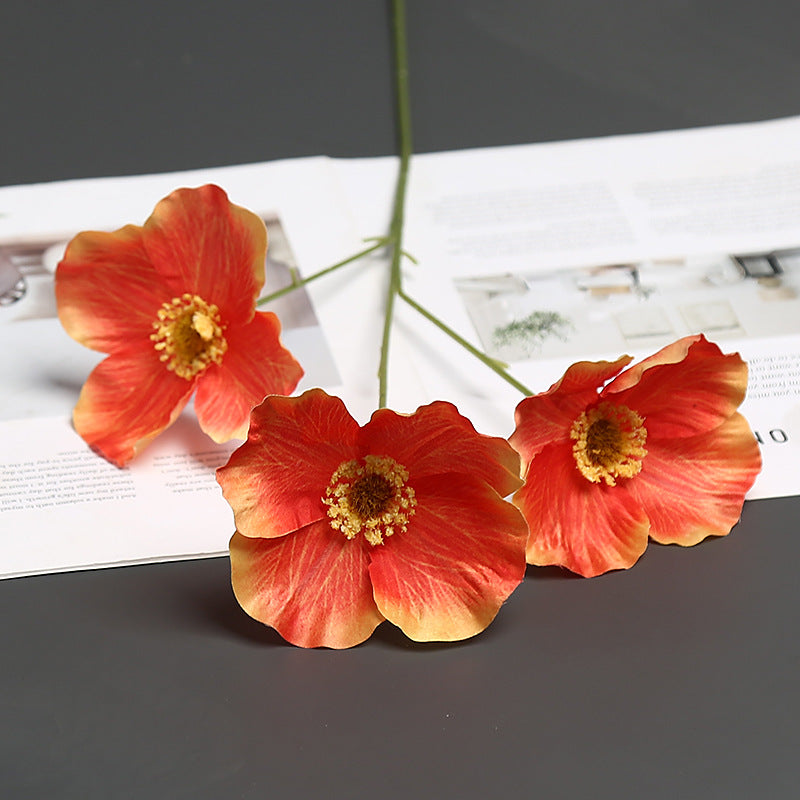 Realistische Seidenblumenstängel