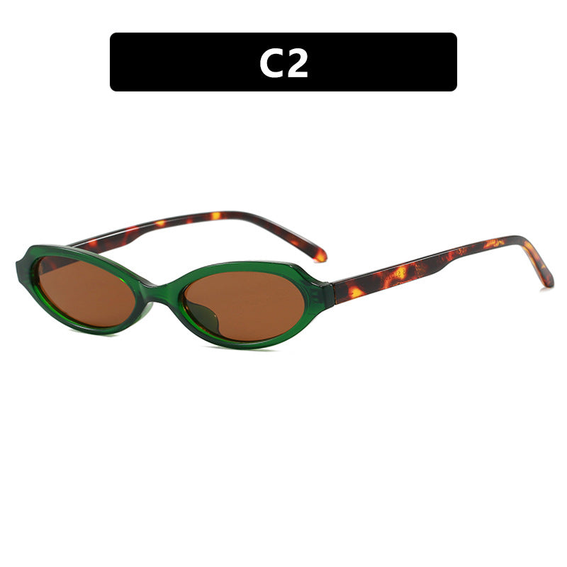 Damen elegante Sonnenbrille im stylischen Ovaldesign Brehn